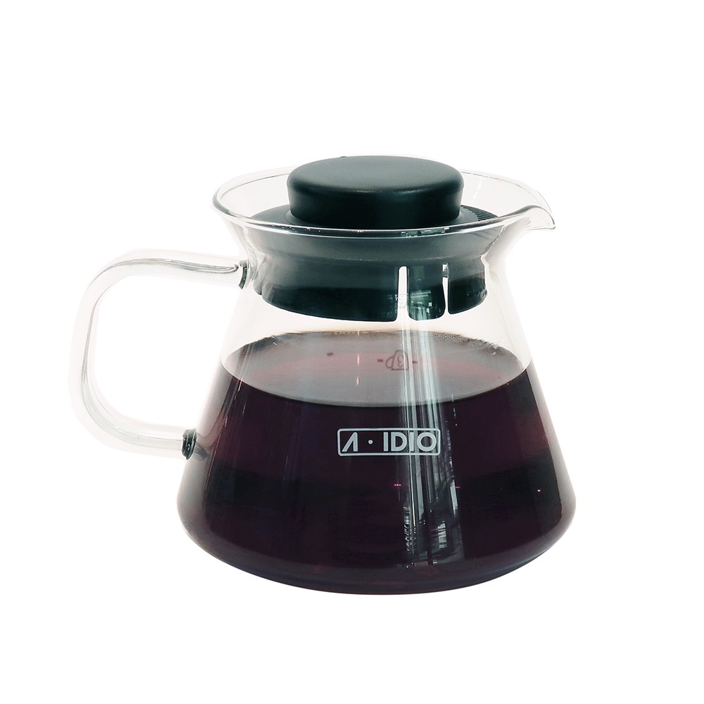 【A-IDIO】 耐熱玻璃咖啡/茶壺360ml《AIDIO人文咖啡》