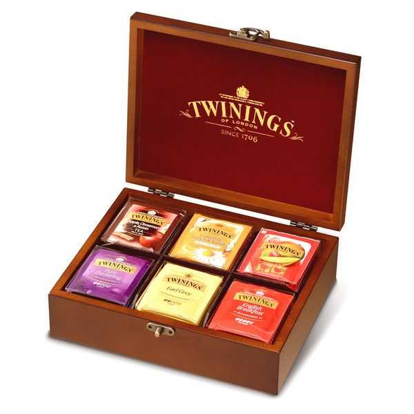 唐寧茶【Twinings】純情木思皇家禮盒6格 (48茶袋)