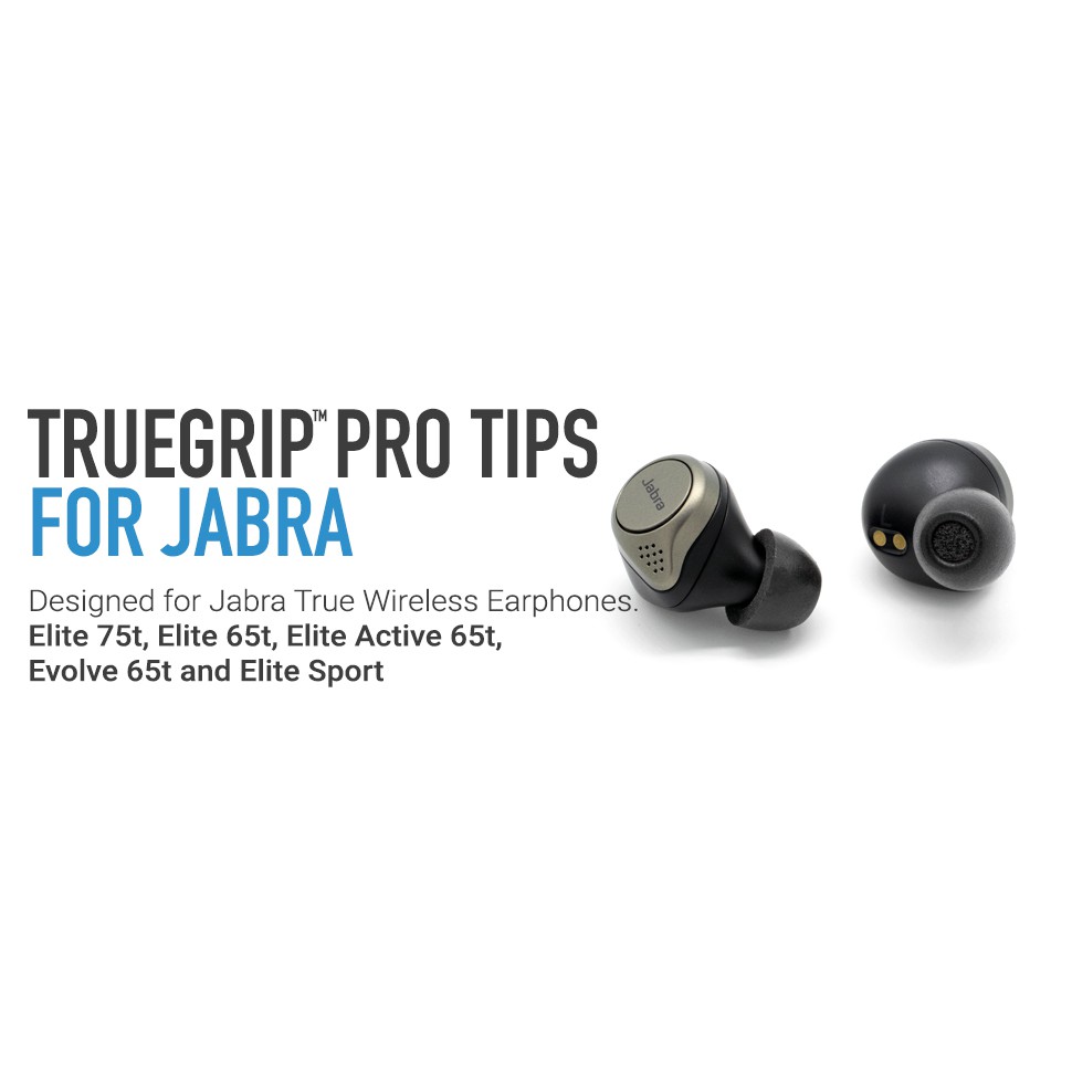 ❤附發票❤ Comply TrueGrip™ Pro for Jabra 真無線科技泡綿耳塞 一卡3對 | 強棒創意音響 1組(單售) 現貨