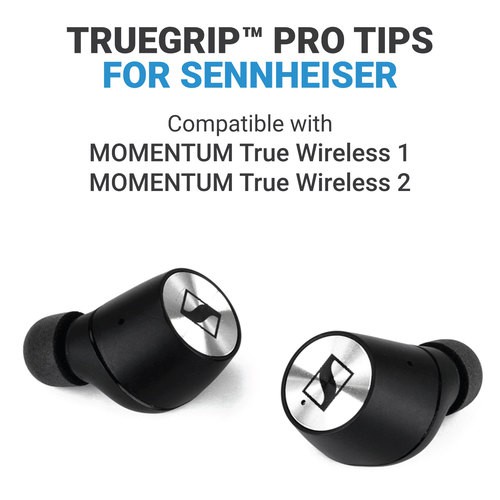 ❤附發票❤ Comply TrueGrip™ Pro for Sennheiser 真無線科技泡綿耳塞 一卡3對 聲海