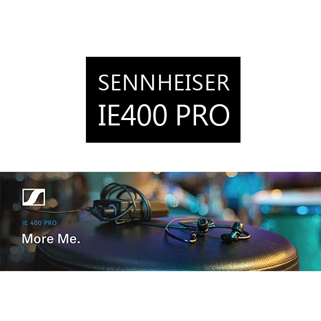 Sennheiser IE400 Pro入耳式監聽耳機 通透有力度的中音域 | 強棒創意音響 白色