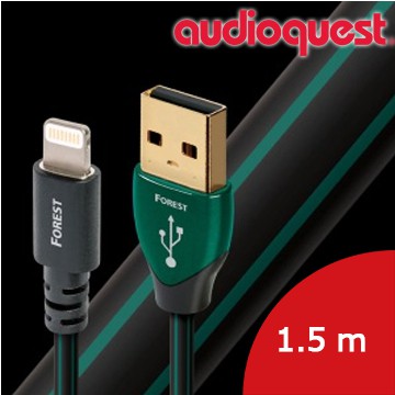 美國線聖 Audioquest USB-Digital Audio FOREST 傳輸線 (Lighting-USB)