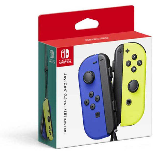 【7月下旬】任天堂 Nintendo Switch Joy-Con 左右手把 -藍/電光黃 [臺灣公司貨]