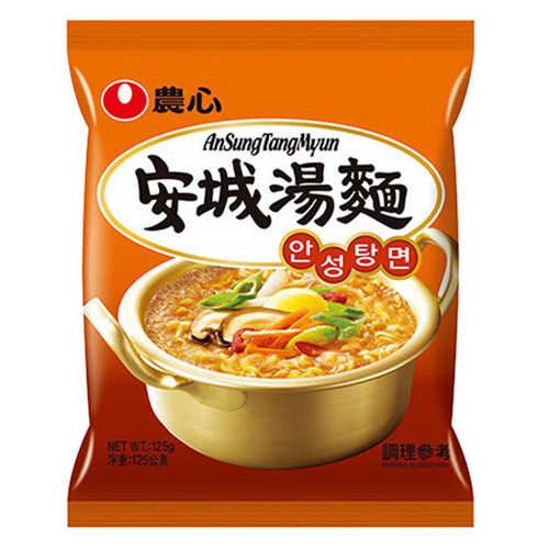 農心 韓國泡麵安城湯麵 豆嫂的零食雜貨店 線上購物 有閑娛樂電商