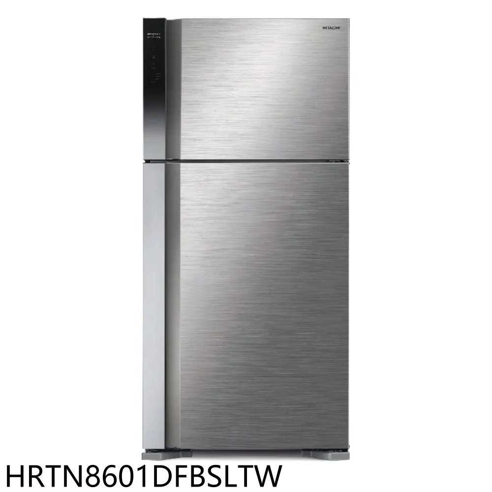《滿萬折1000》日立家電【HRTN8601DFBSLTW】570公升雙門HRTN8601DF星燦銀冰箱(含標準安裝)