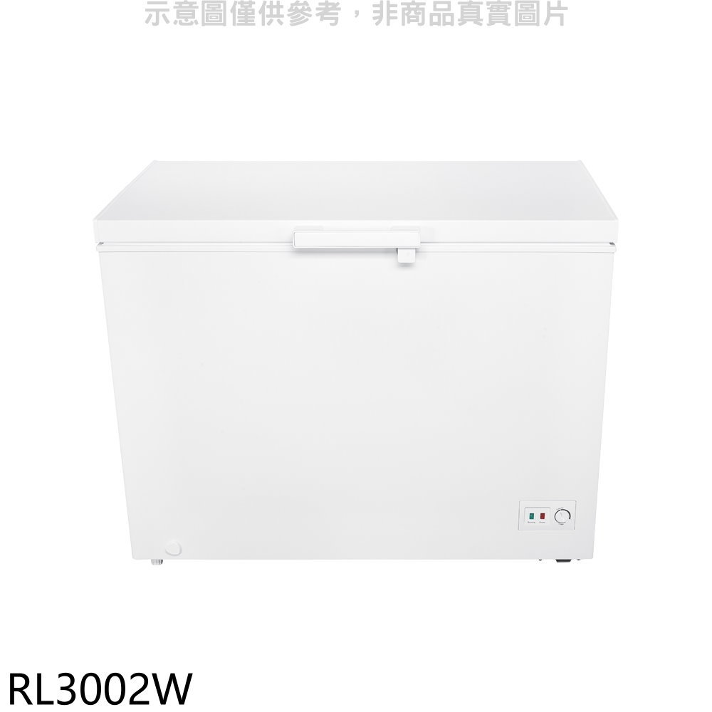 《滿萬折1000》東元【RL3002W】300公升上掀式臥式冷凍櫃(含標準安裝)