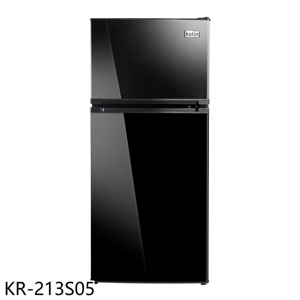 《滿萬折1000》歌林【KR-213S05】125公升雙門冰箱(含標準安裝)