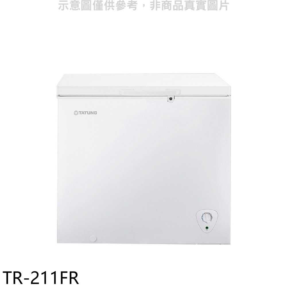 《滿萬折1000》大同【TR-211FR】208公升臥式冷凍櫃(含標準安裝)
