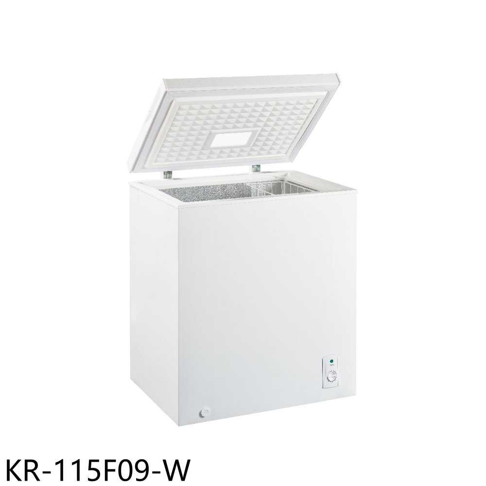 《滿萬折1000》歌林【KR-115F09-W】150公升冰櫃冷凍櫃(含標準安裝)