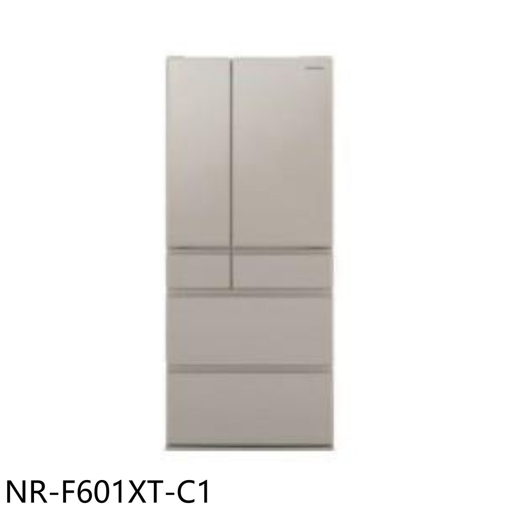 《滿萬折1000》Panasonic國際牌【NR-F601XT-C1】601公升六門變頻瓷釉灰冰箱(含標準安裝)