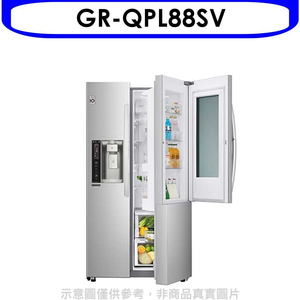 《可議價95折》LG樂金【GR-QPL88SV】761公升敲敲看門中門冰箱