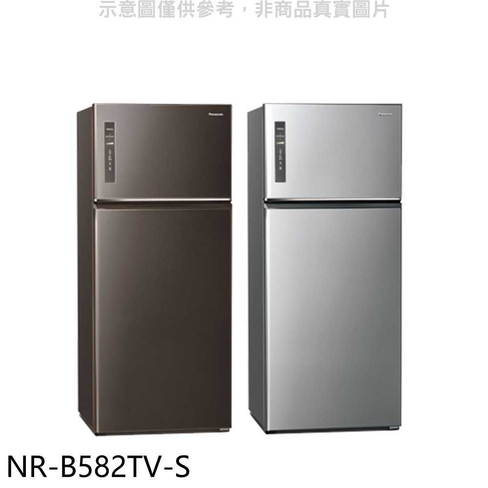 《滿萬折1000》Panasonic國際牌【NR-B582TV-S】580公升雙門變頻冰箱