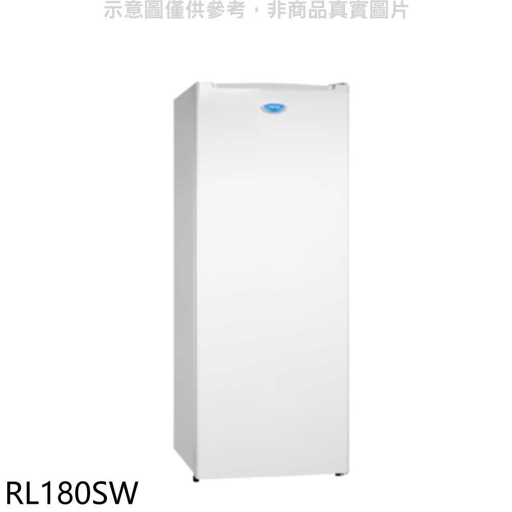 《滿萬折1000》東元【RL180SW】180公升單門直立式冷凍櫃