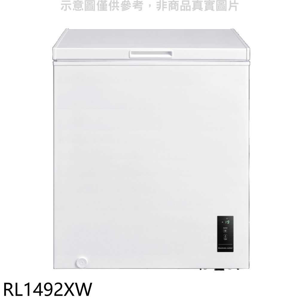 《滿萬折1000》東元【RL1492XW】149公升上掀式臥式變頻冷凍櫃(含標準安裝)