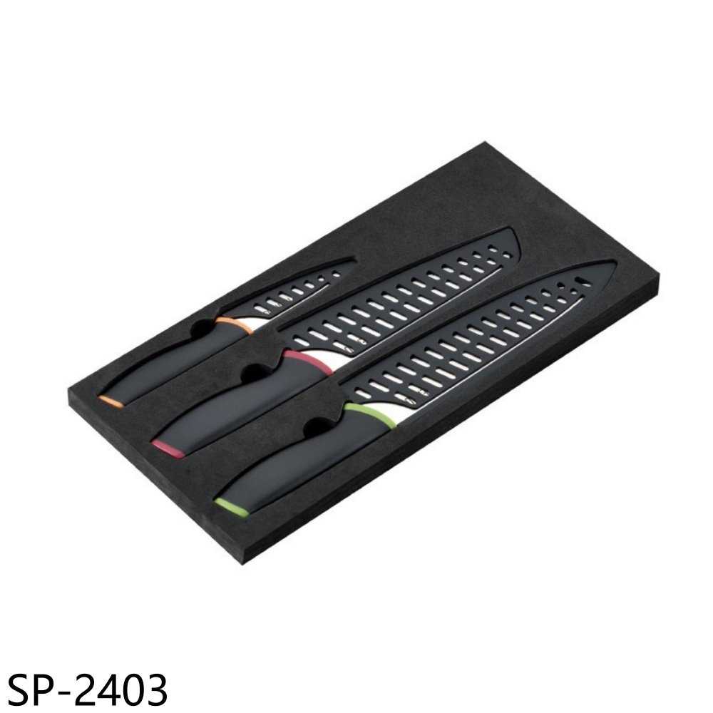 《滿萬折1000》膳魔師【SP-2403】主廚刀三德刀水果刀不鏽鋼三入刀具組