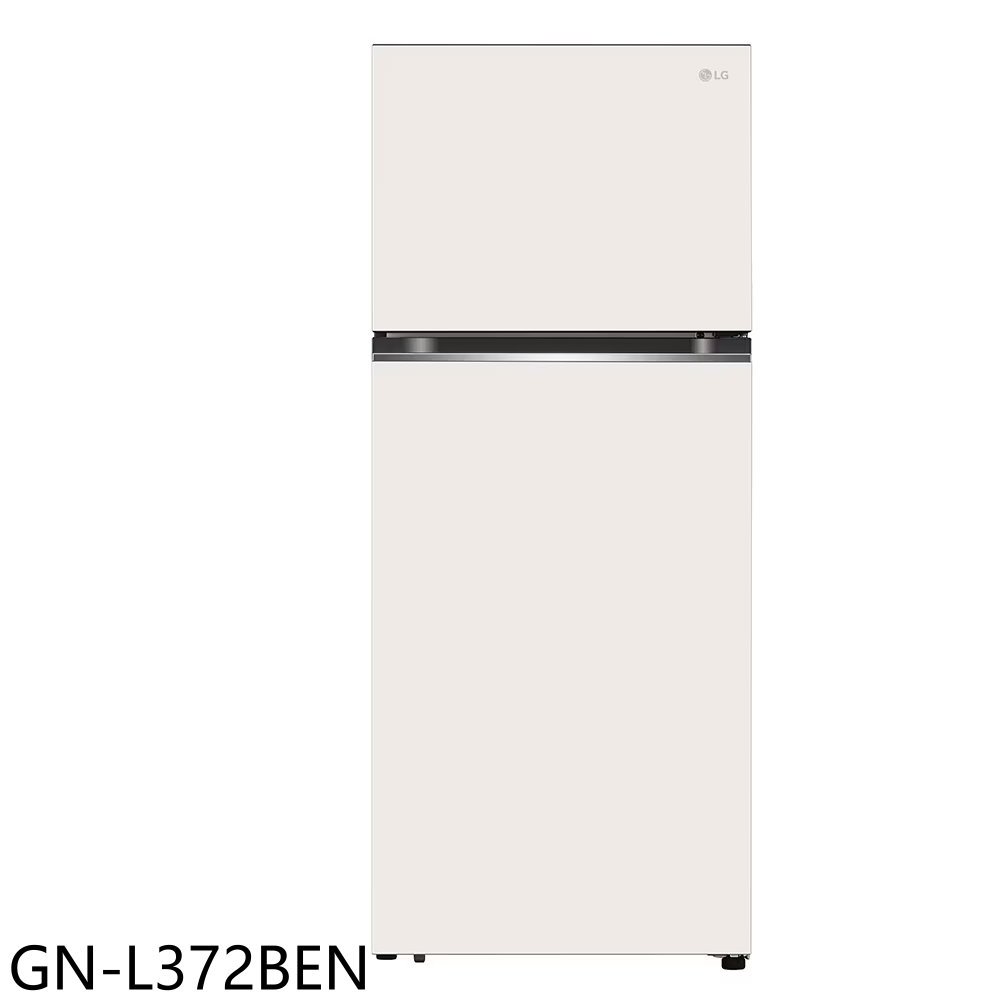 《滿萬折1000》LG樂金【GN-L372BEN】375公升與雙門變頻冰箱(含標準安裝)