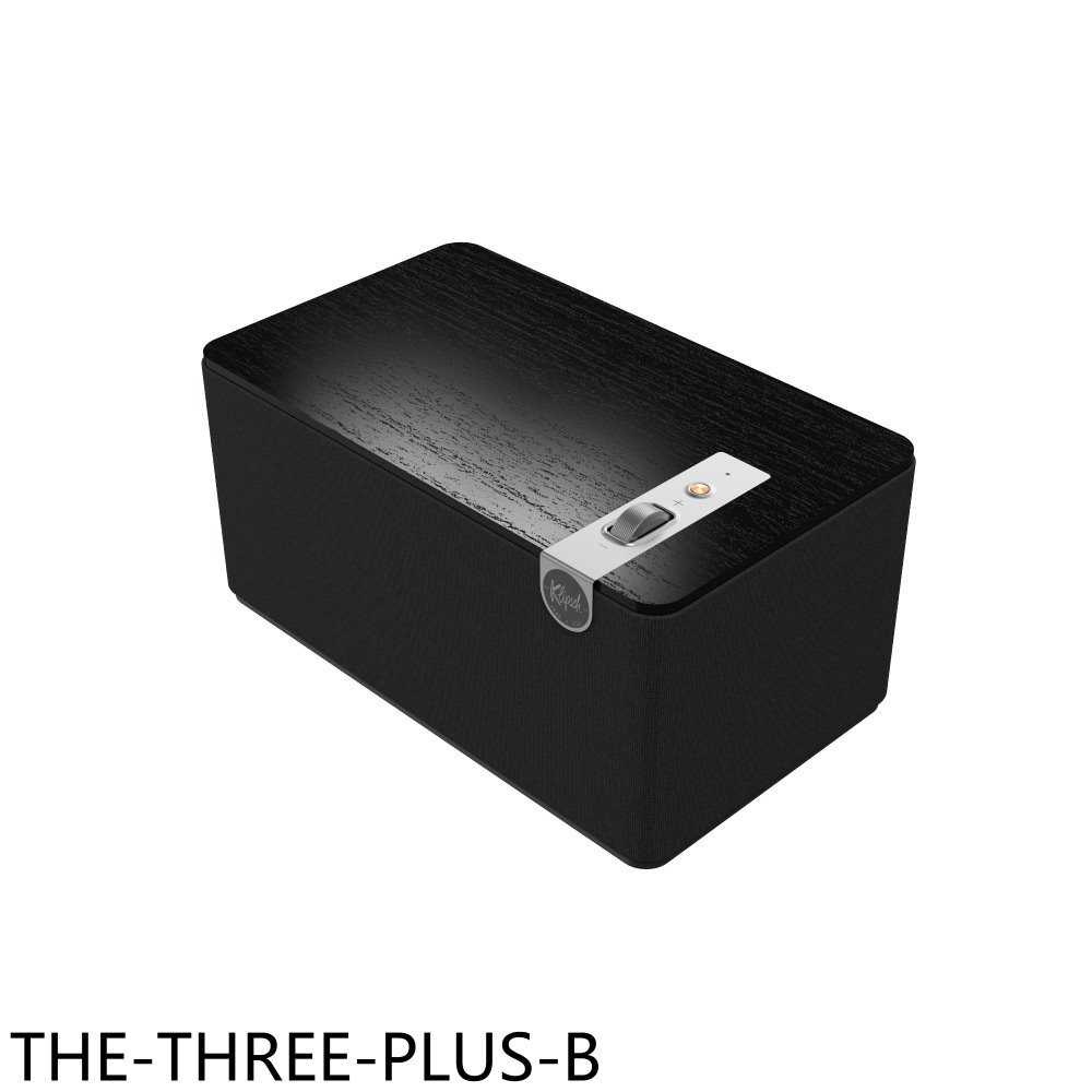 《滿萬折1000》Klipsch【THE-THREE-PLUS-B】藍牙喇叭黑色音響(7-11商品卡1400元)