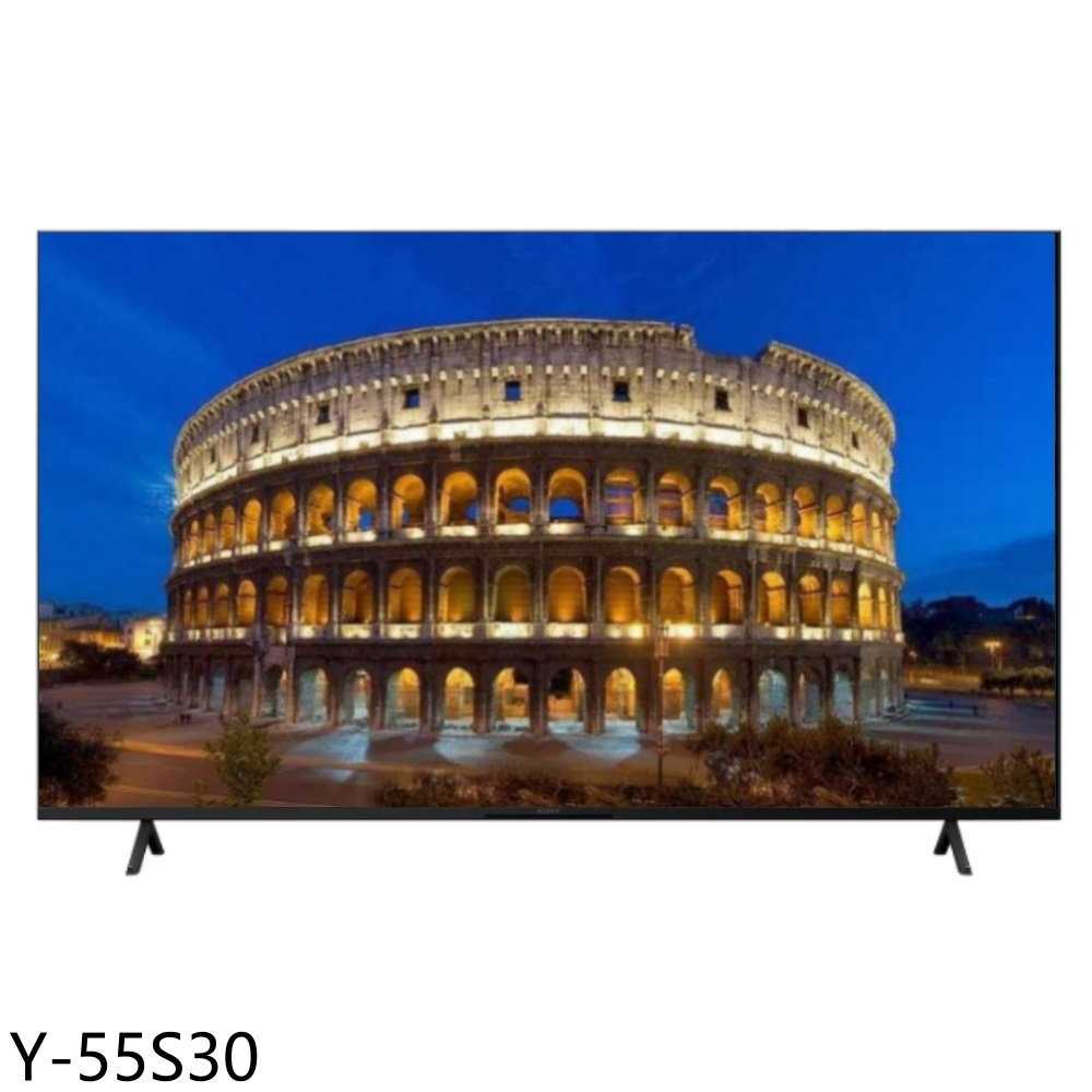 《滿萬折1000》SONY索尼【Y-55S30】55吋連網4K連網智慧顯示器(含標準安裝)