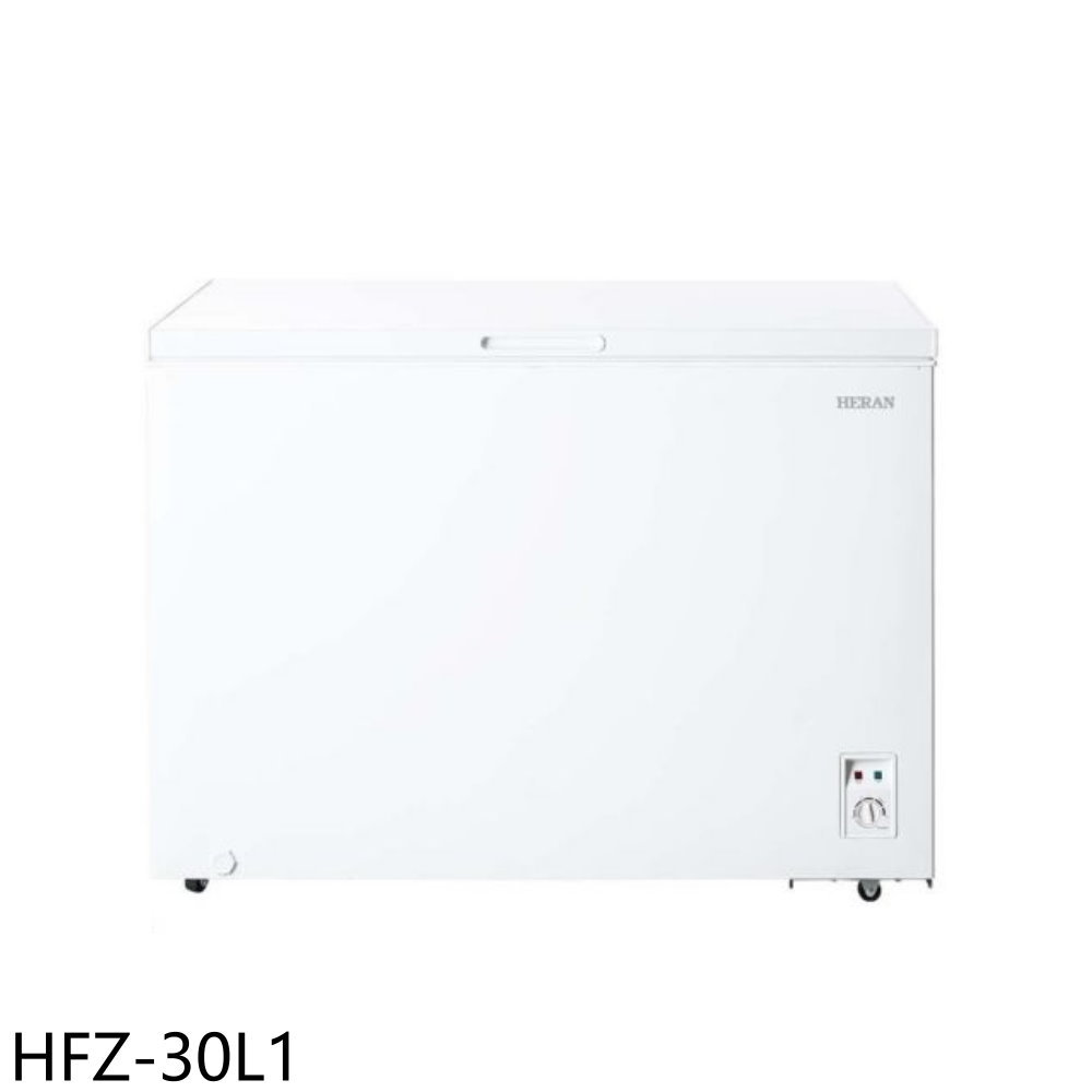 《滿萬折1000》禾聯【HFZ-30L1】300公升冷凍櫃(含標準安裝)(7-11商品卡200元)