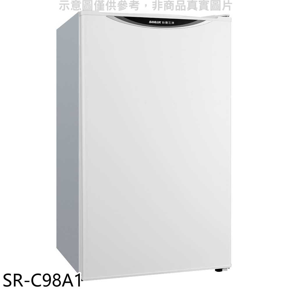 《滿萬折1000》台灣三洋SANLUX【SR-C98A1】單門98L冰箱