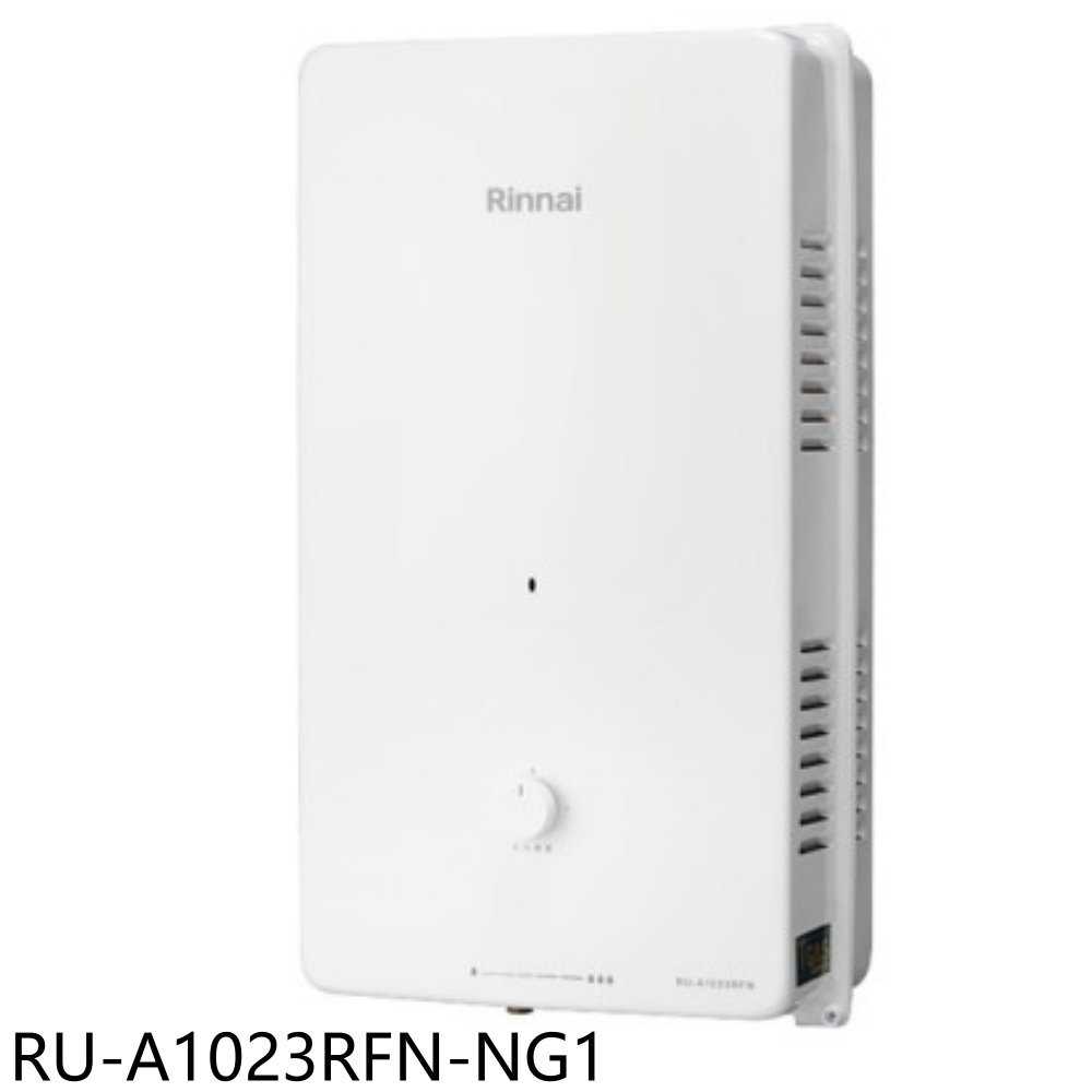 《滿萬折1000》林內【RU-A1023RFN-NG1】10公升屋外型熱水器(全省安裝)
