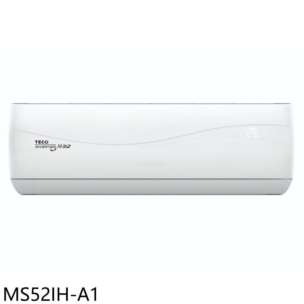 《滿萬折1000》東元【MS52IH-A1】變頻分離式冷氣內機8坪(無安裝)