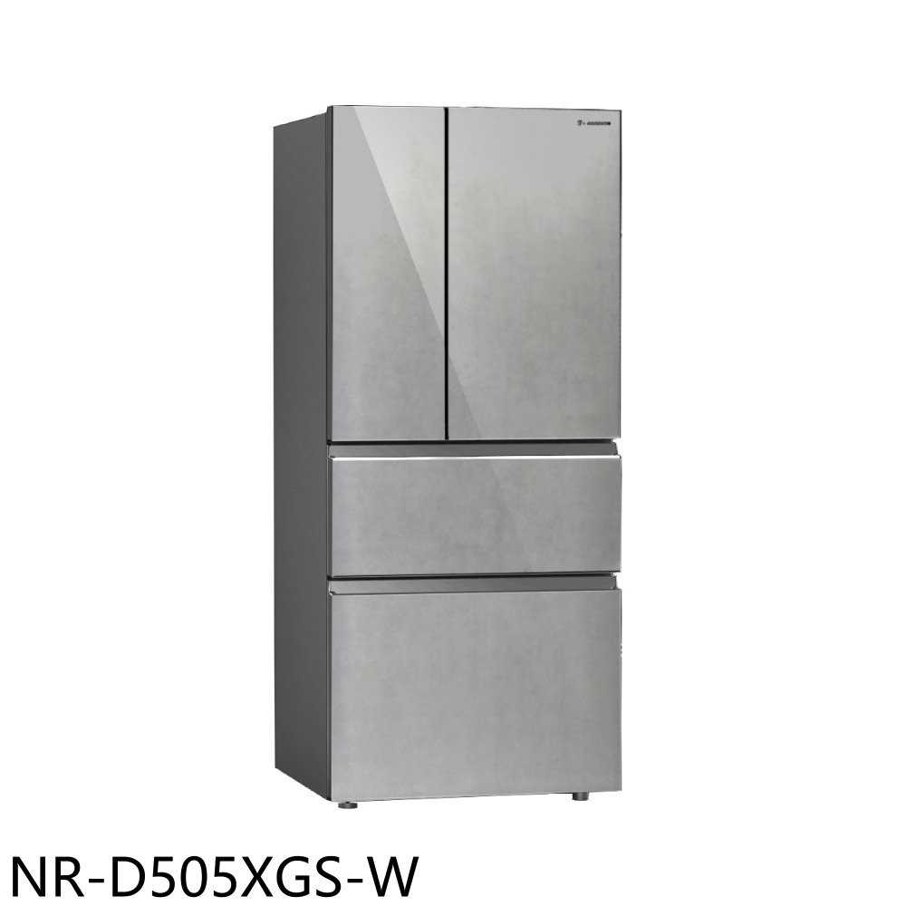《滿萬折1000》Panasonic國際牌【NR-D505XGS-W】500公升四門變頻雪巖白冰箱(含標準安裝)