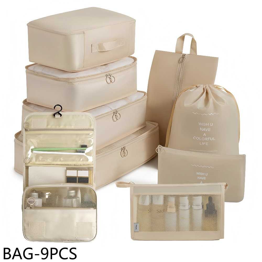 《滿萬折1000》優惠出清【BAG-9PCS】旅行收納9件組
