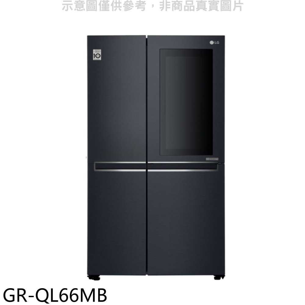 《可議價9折》LG樂金【GR-QL66MB】630公升敲敲看門中門對開WIFI冰箱