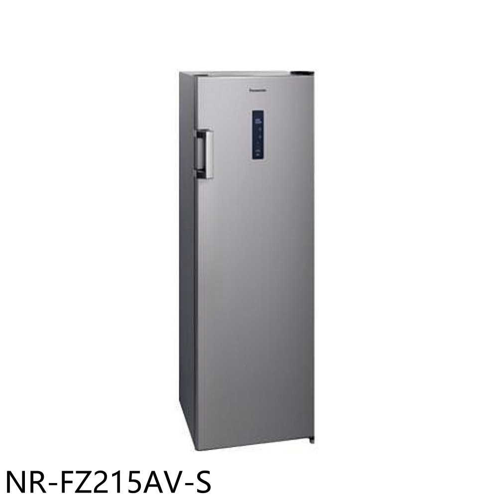 《滿萬折1000》Panasonic國際牌【NR-FZ215AV-S】210公升變頻直立式冷凍櫃(含標準安裝)