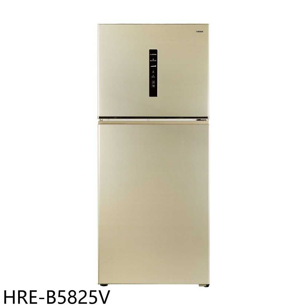 《滿萬折1000》禾聯【HRE-B5825V】580公升雙門變頻冰箱(含標準安裝)