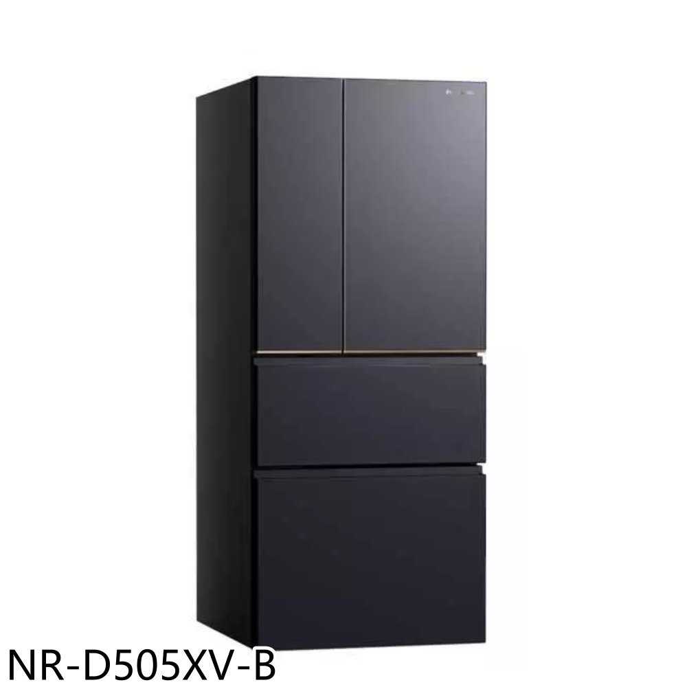 《滿萬折1000》Panasonic國際牌【NR-D505XV-B】500公升四門變頻夜幕黑冰箱(含標準安裝)