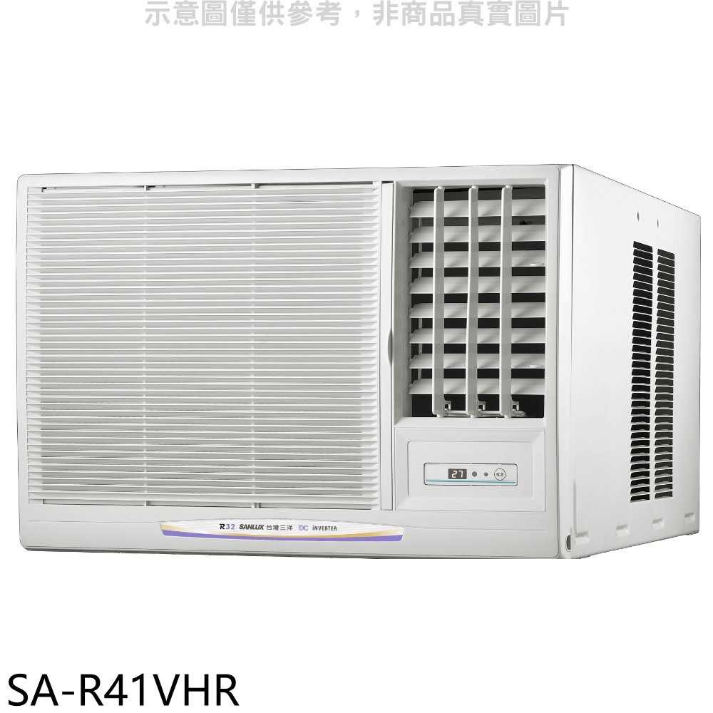 《滿萬折1000》SANLUX台灣三洋【SA-R41VHR】R32變頻冷暖右吹窗型冷氣(含標準安裝)