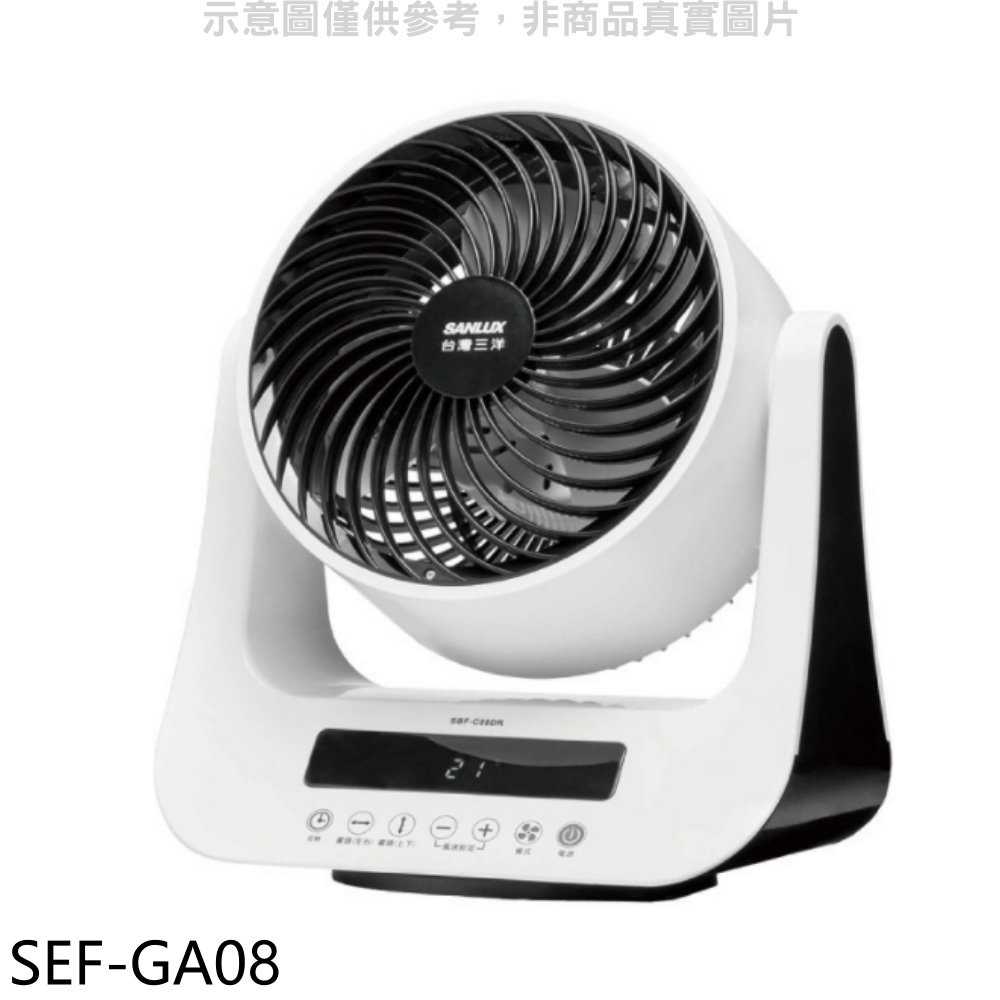 《滿萬折1000》SANLUX台灣三洋【SEF-GA08】DC變頻循環扇電風扇