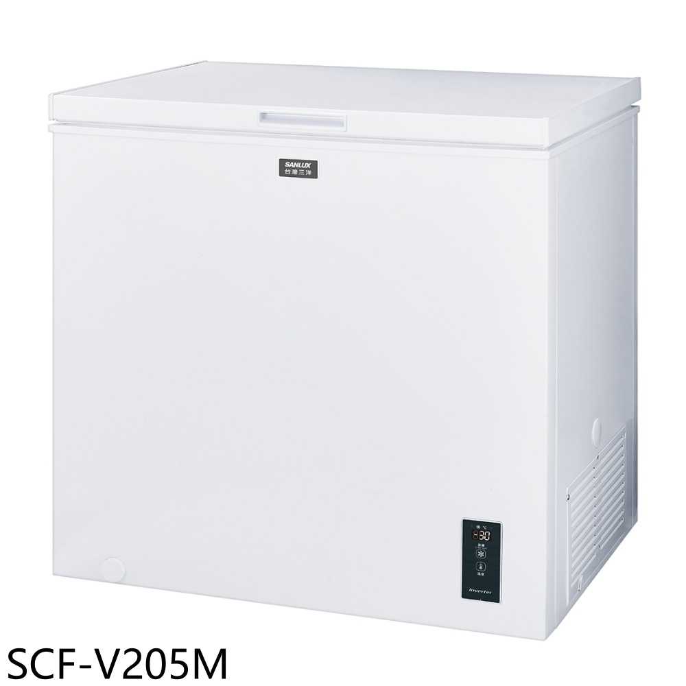 《滿萬折1000》SANLUX臺灣三洋【SCF-V205M】205公升負30度C變頻冷凍櫃(含標準安裝)