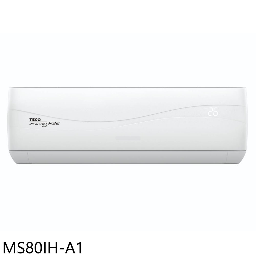 《滿萬折1000》東元【MS80IH-A1】變頻分離式冷氣內機13坪(無安裝)