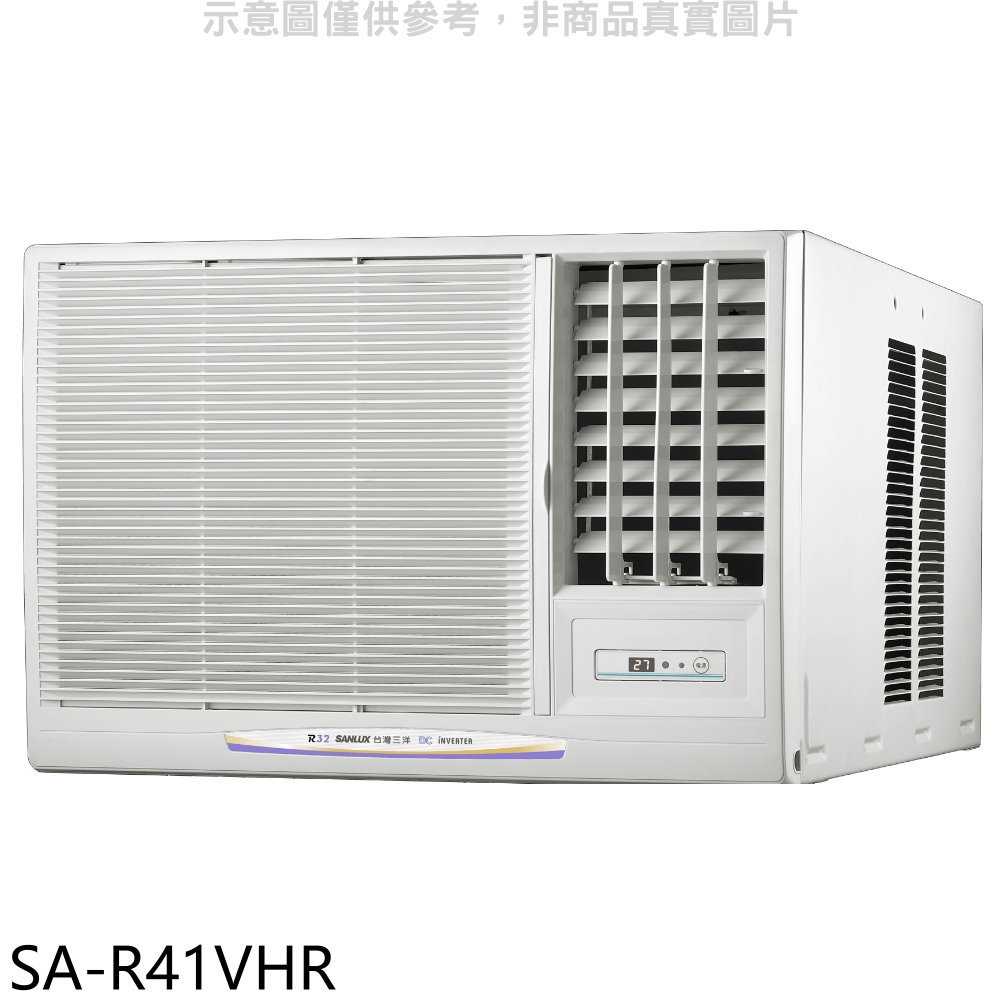 《滿萬折1000》SANLUX臺灣三洋【SA-R41VHR】R32變頻冷暖右吹窗型冷氣(含標準安裝)