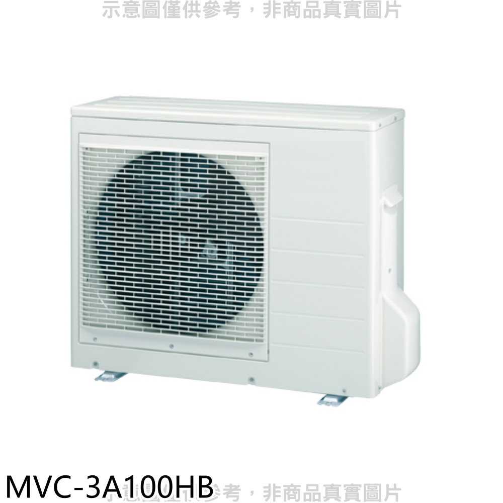 《滿萬折1000》美的【MVC-3A100HB】變頻冷暖1對3分離式冷氣外機