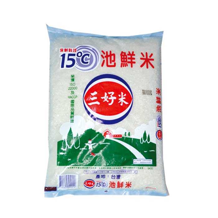 三好米池鮮米3.4kg(8入)/箱【康鄰超市】