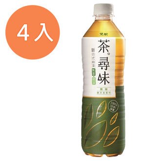 黑松茶尋味新日式無糖綠茶590ml(4入)/組