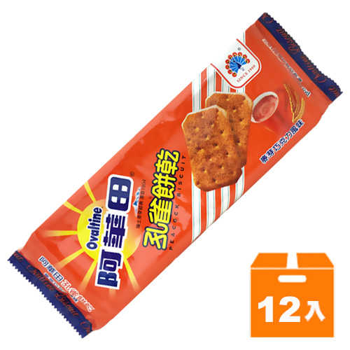 孔雀 餅乾-阿華田 135g (12入)/箱