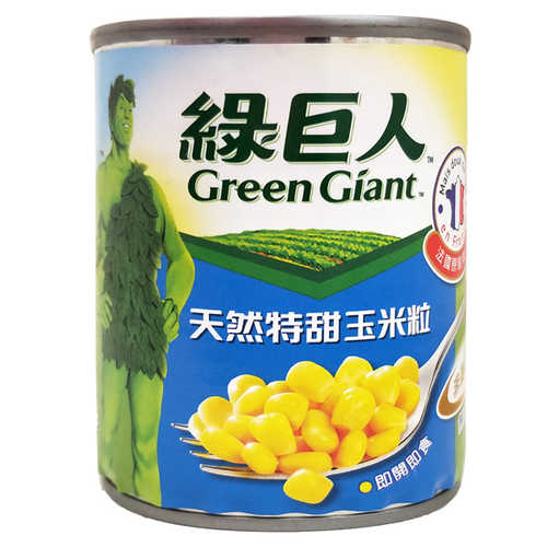 綠巨人天然特甜玉米粒(小罐)198g(7oz)【康鄰超市】