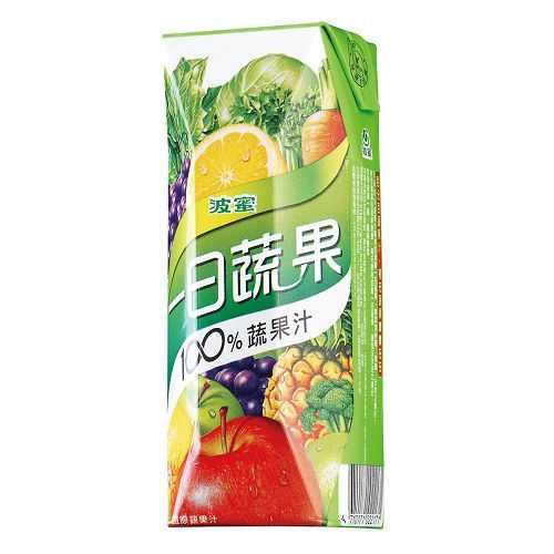 波蜜一日蔬果100%蔬果汁250ml(18入)/箱