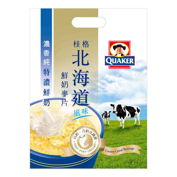 桂格北海道風味麥香鮮奶麥片-特濃鮮奶28g(12入)/袋