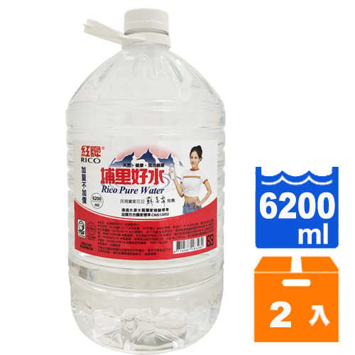 紅牌埔里好水6200ml(2入)/箱【售完為止】【康鄰超市】