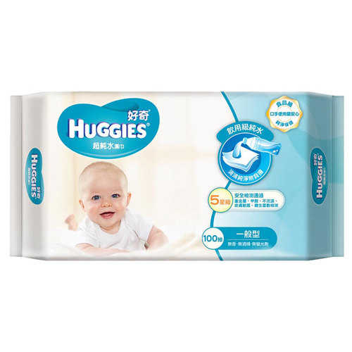 好奇 純水嬰兒濕巾-一般型 100抽