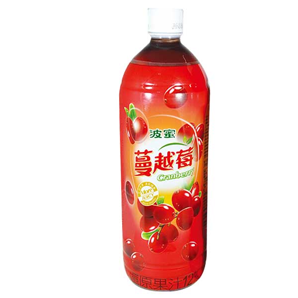 波蜜蔓越莓綜合果汁飲料980ml