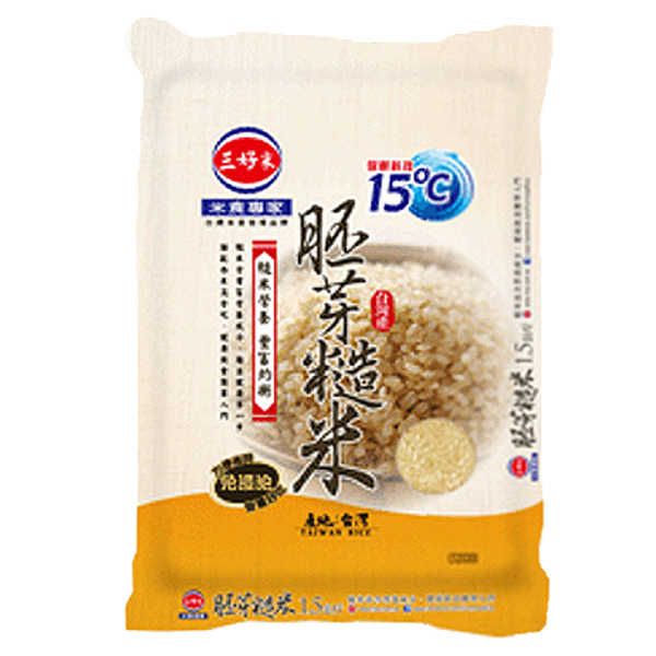 三好米15度C胚芽糙米1.5kg(12入)/箱