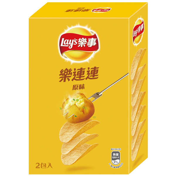 Lay’s樂事新經濟包原味洋芋片96g(12入)/箱【康鄰超市】