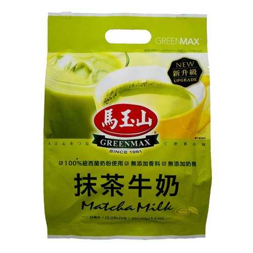 馬玉山 抹茶牛奶 (15g x14入)/袋